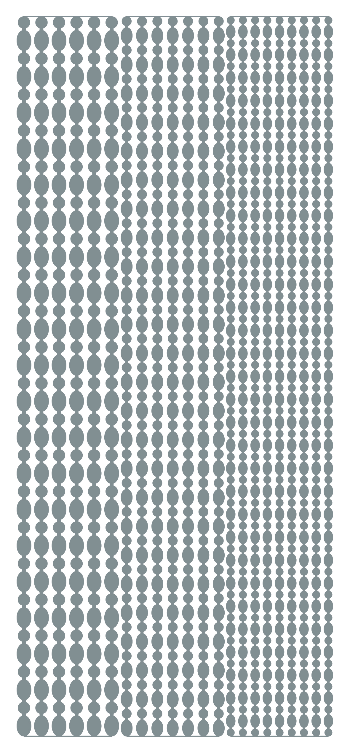 Sticker Borders Silver (x10)