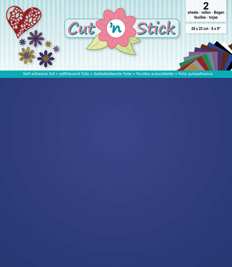Cut & Stick Spiegel Blauw