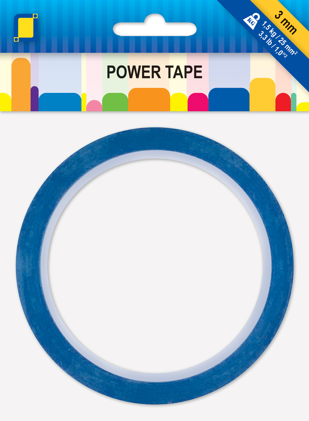 Power Tape 10 mtr x 3 mm (10x)